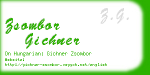 zsombor gichner business card